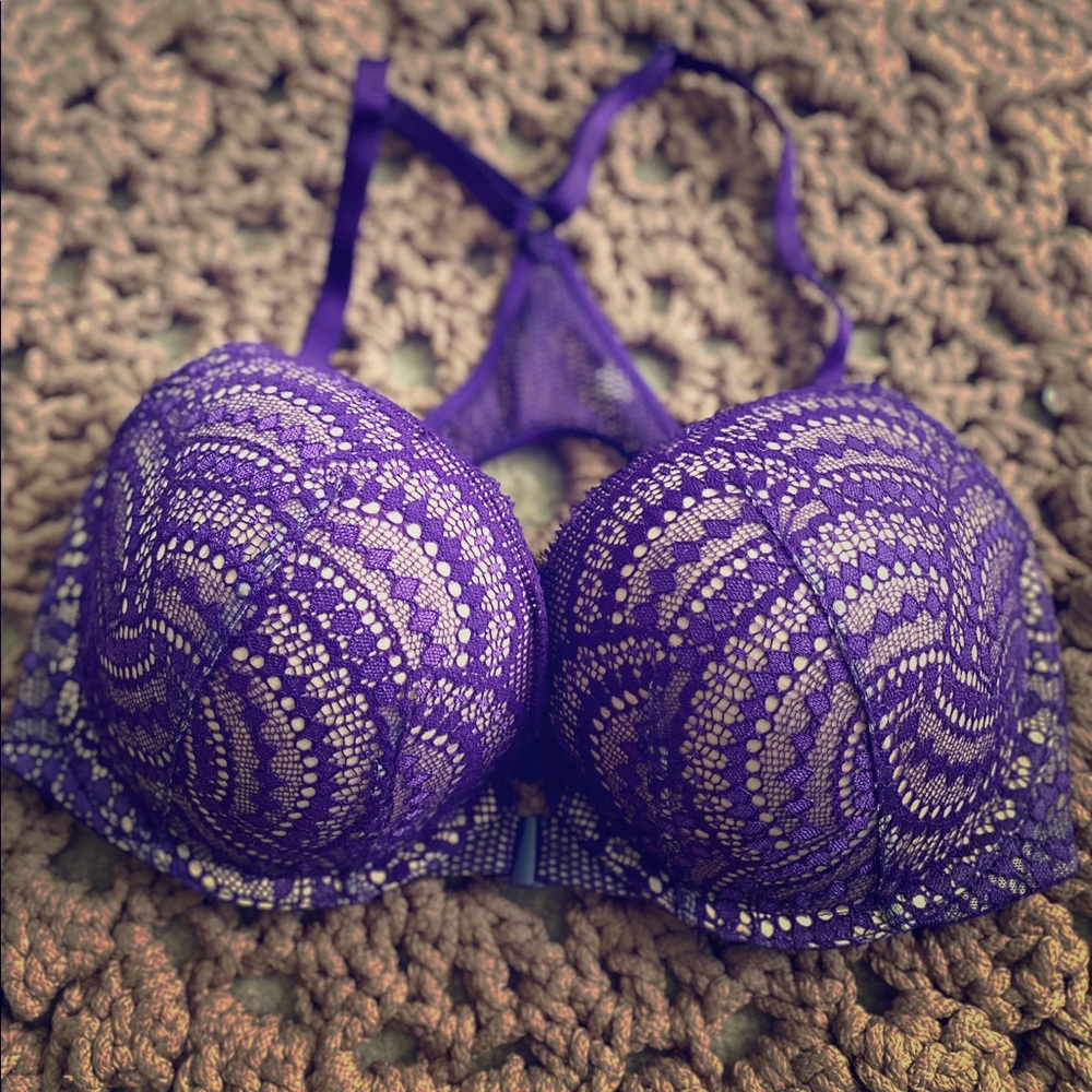 Victoria’s Secret Very Sexy Purple Lace Push Up